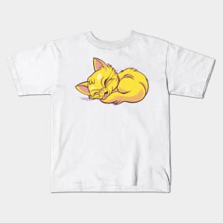 Cat P R t shirt Kids T-Shirt